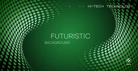 Abstract halftone background, geometric figure on a gradient background, vect Stockillustratie