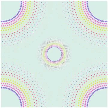 Abstract halftone background, halftone circle shape Stock Illustration