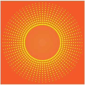 Abstract halftone background Stock Illustration