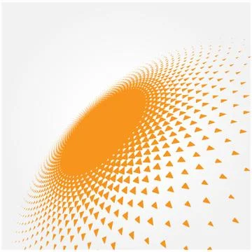 Abstract halftone background Illustrazione stock