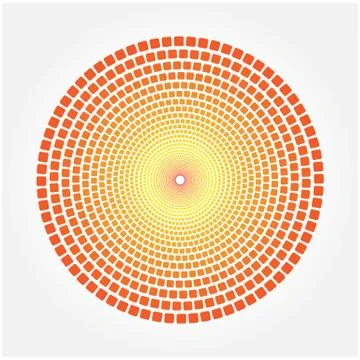 Abstract halftone background Stock Illustration