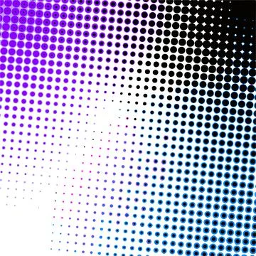 Abstract halftone background Stock Illustration