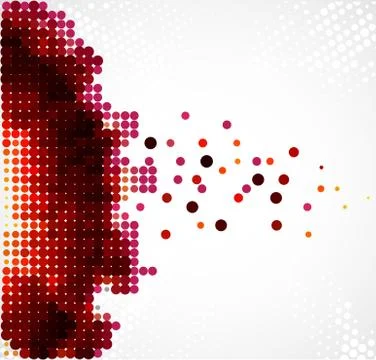 Abstract halftone background. Vector Stock Illustration