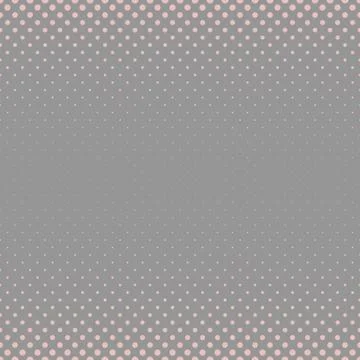 Abstract halftone circle pattern background - vector illustration with dots Stock Illustration