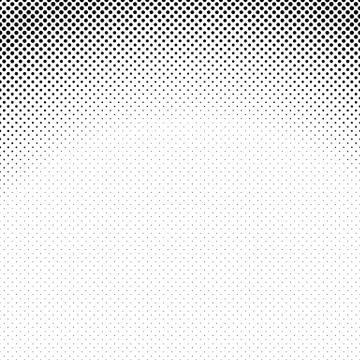 Abstract halftone circle pattern background - vector graphic from dots Stock Illustration