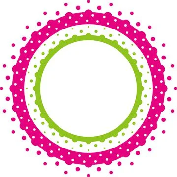 Abstract Halftone Circle Polka Design Element vector illustration Illustrazione stock