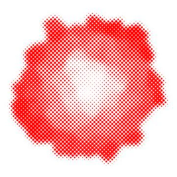 Abstract halftone design element. Vector illustration Stock Illustration