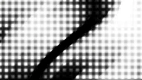 Abstract halftone design with a fading gradient effect in monochrome dots Ilustración de archivo