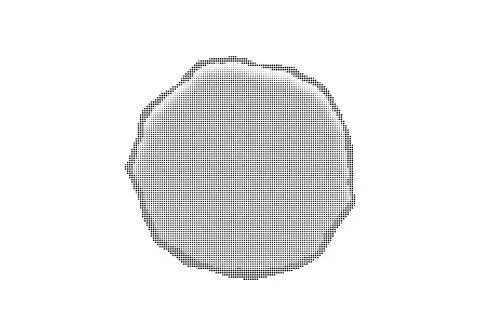 Abstract halftone dot circle texture pattern on white background for graphi.. Stock Illustration