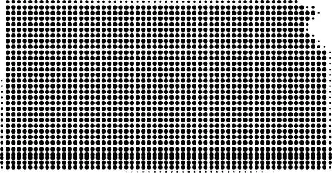 Abstract halftone dot pattern background featuring a repetitive geometric g.. Stock Illustration