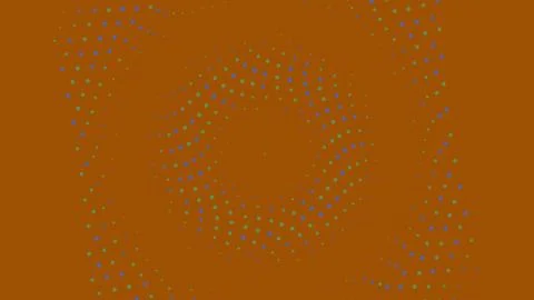 Abstract halftone dot pattern on brown background Stock Illustration