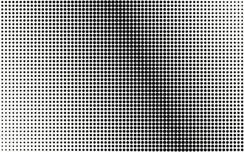 Abstract halftone dot pattern with gradient effect for graphic design 1 Illustrazione stock