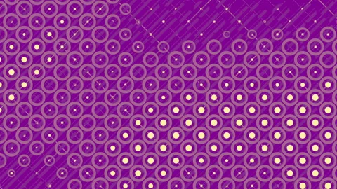Abstract halftone dot pattern motion graphic design. 3d render loop animation HD 動画素材 124635306