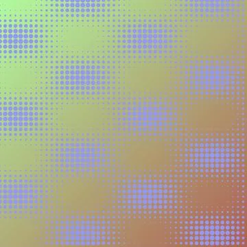 Abstract Halftone Dot Pattern on Soft Pastel Gradient Background for Design.. Illustration