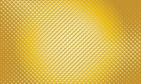 Abstract halftone dots background. yellow textured. Stock Illustration