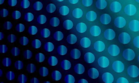 Abstract halftone dots dotted on dark blue background.	 Illustrazione stock