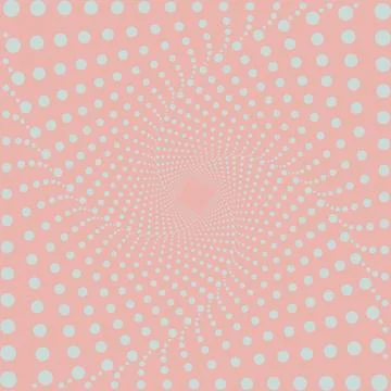 Abstract halftone dotted background. Vector modern optical pop art texture for Stock Illustration