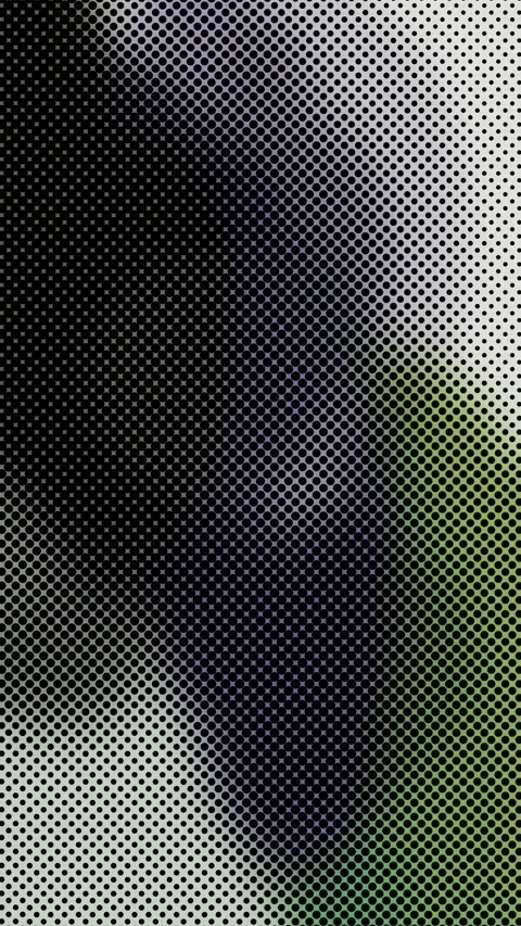 Abstract halftone dotted overlay pattern shifting through blurry tones of dark Stock Footage 348582210