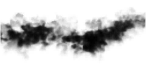 Abstract halftone effect vector background Stock Illustration