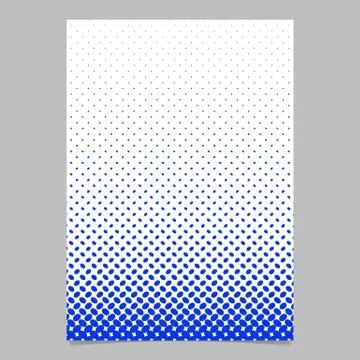 Abstract halftone ellipse pattern cover background template - vector graphic Иллюстрация