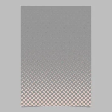 Abstract halftone ellipse pattern cover background template Stock Illustration