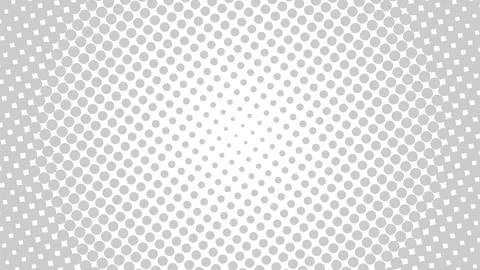 Abstract halftone geometric background. Pop art style card. Grunge texture. Stock Illustration