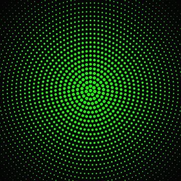 Abstract halftone  geometric circular dot pattern background design Stock Illustration
