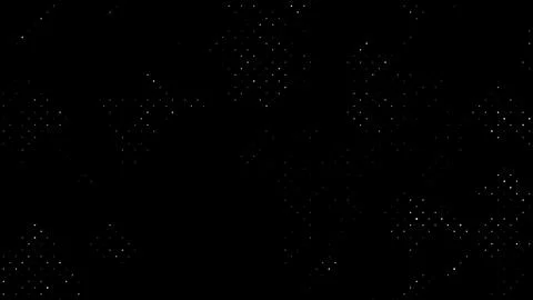 Abstract halftone grid pattern with clean dots on black background. Stylish.. Stock Illustration