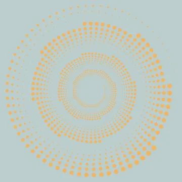 Abstract halftone grunge background. Optical illusion pattern. Optical art Stock Illustration