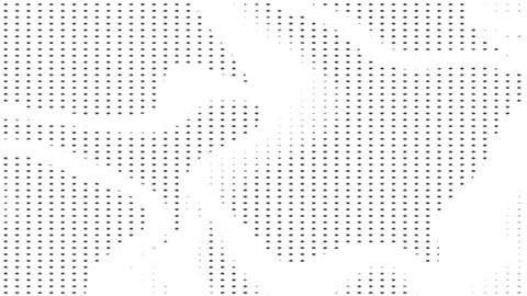 Abstract halftone motion background. Move circle without dots, dynamic black Video stock 136988532