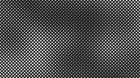 Abstract halftone motion background. Moving dots seamless loop Stock Footage 114202680