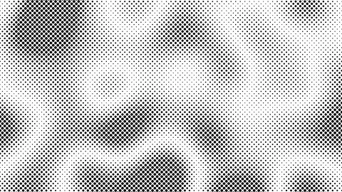 Abstract halftone motion background. Moving dots Stock Footage 122960847