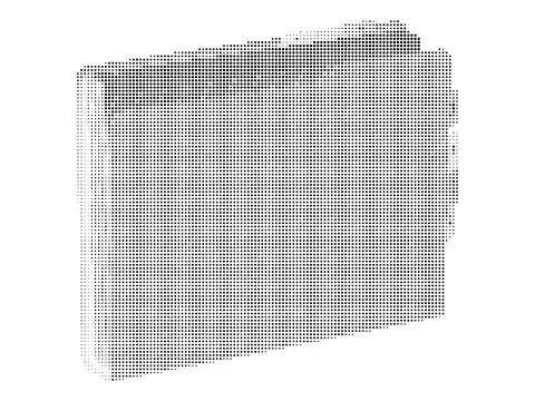 Abstract halftone notebook vector illustration, black and white notepad ico.. Stock-Illustration