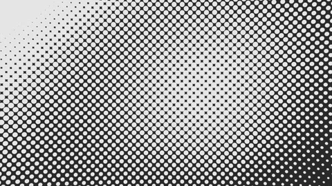 Abstract halftone pattern background with a gradient effect Stock Footage 347883373