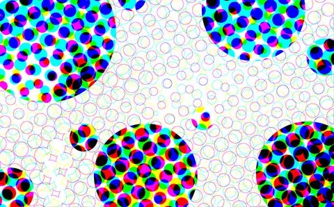 Abstract halftone pattern background. Stock Illustration