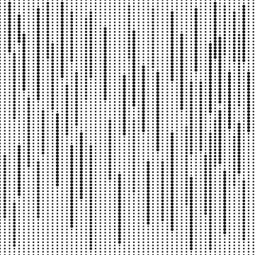 Abstract halftone pattern. Black and white background. Vector Stock Illustration