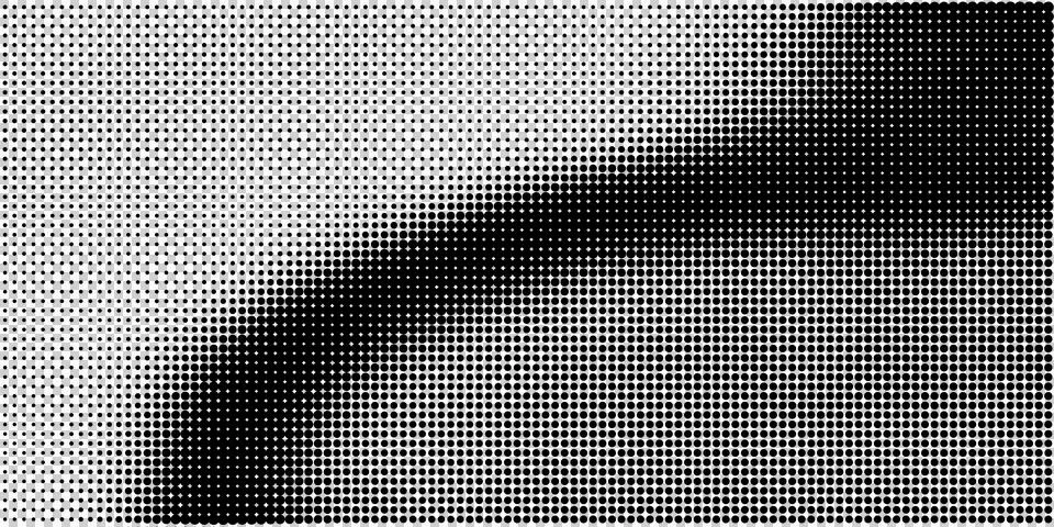 Abstract halftone pattern with black and white square pixel gradient texture Stock Illustration
