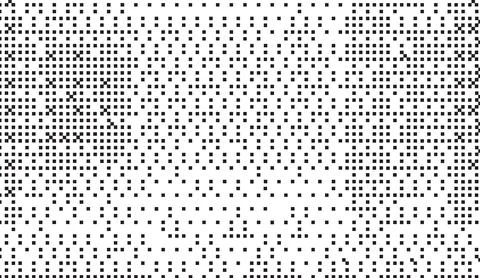 Abstract halftone pattern with black dots on a white background minimal vector Stock Illustration