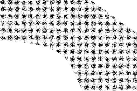 Abstract halftone pattern with black dots on white 스톡 일러스트