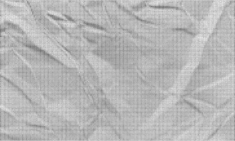 Abstract halftone pattern with circular dots for monochrome graphic design .. Stockillustratie
