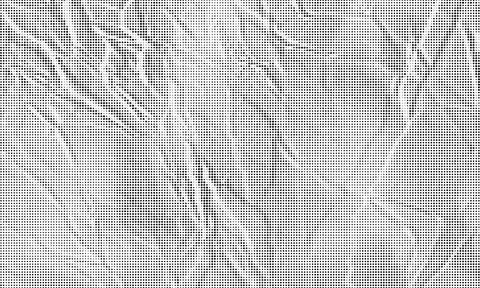 Abstract halftone pattern with distressed grunge texture for design. Stock Illustration