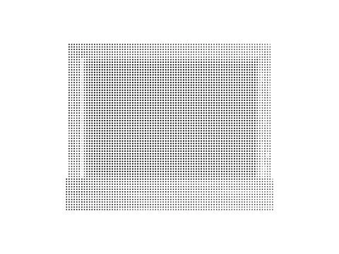 Abstract halftone pattern dots background, black and white minimal vector i.. Stock Illustration