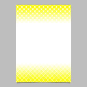 Abstract halftone pattern flyer template - vector stationery graphic イラスト素材