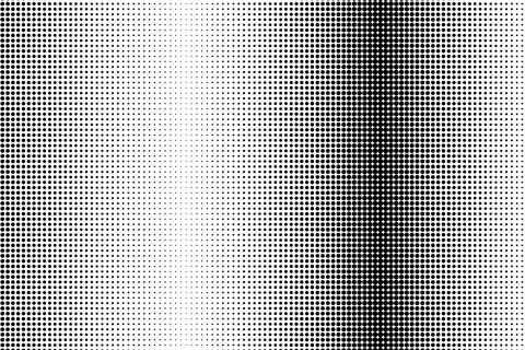 Abstract halftone pattern with gradient dots Stock Illustration