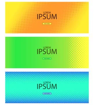 Abstract halftone pattern with gradients Stock Illustration