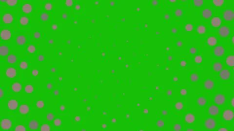 Abstract halftone pattern with grey dots on green background 스톡 일러스트