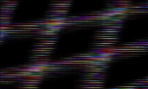 Abstract halftone pattern with horizontal blurry lines for modern dynamic d.. Stock Illustration