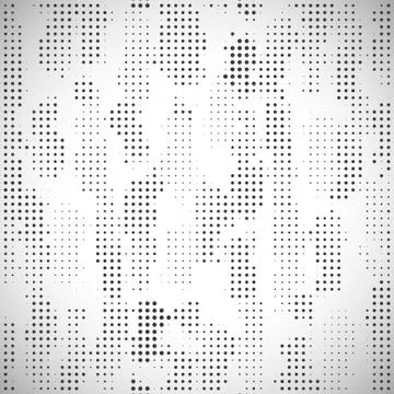 Abstract halftone pattern Stock Illustration