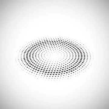Abstract halftone pattern Stock Illustration