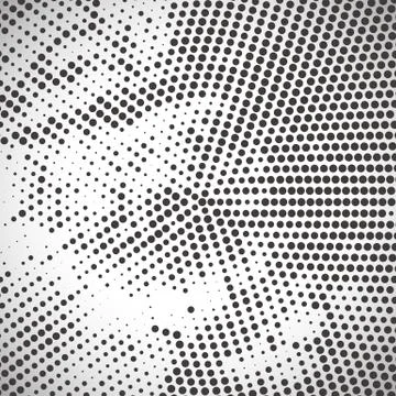 Abstract halftone pattern イラスト素材